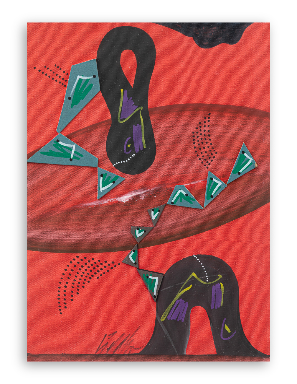 SERGIO DANGELO (1932-2022) - L'intruso, 1992