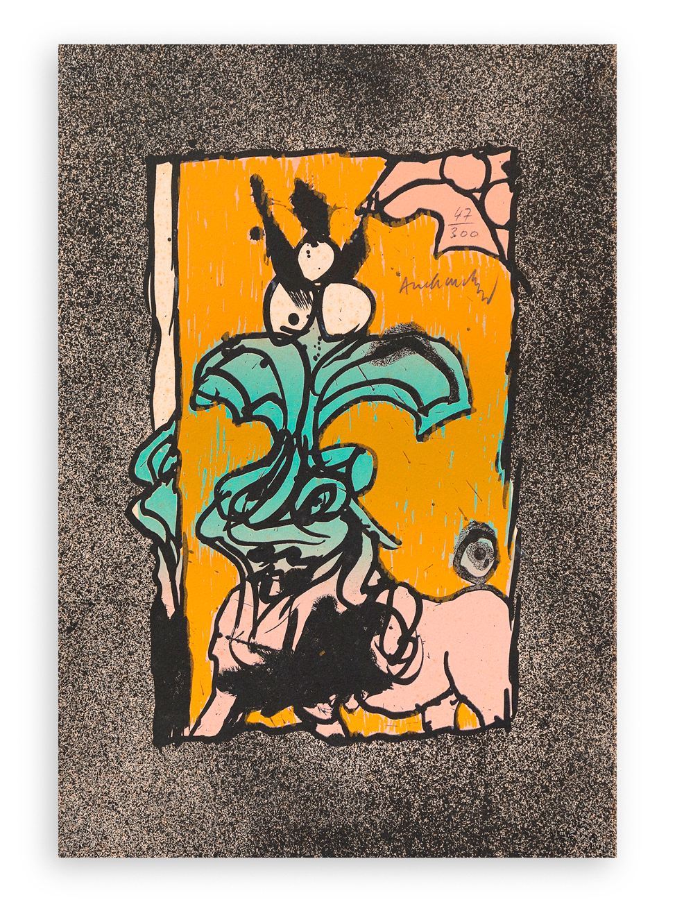 PIERRE ALECHINSKY (1927) - Boeuf gros sel, 1969