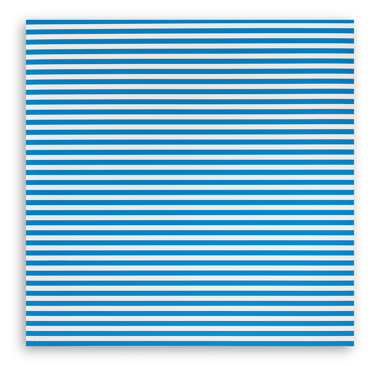 FRANÇOIS MORELLET (1926-2016) - Lignes paralleses, 1957/1975