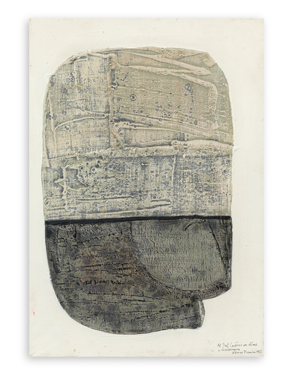 ALVARO MONNINI (1922-1987) - Senza Titolo, 1965