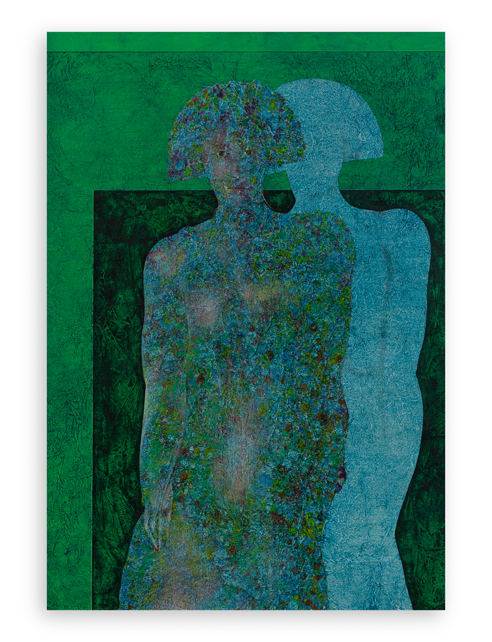 CARLO BERTÉ (1939) - Ombra bianca, 1990