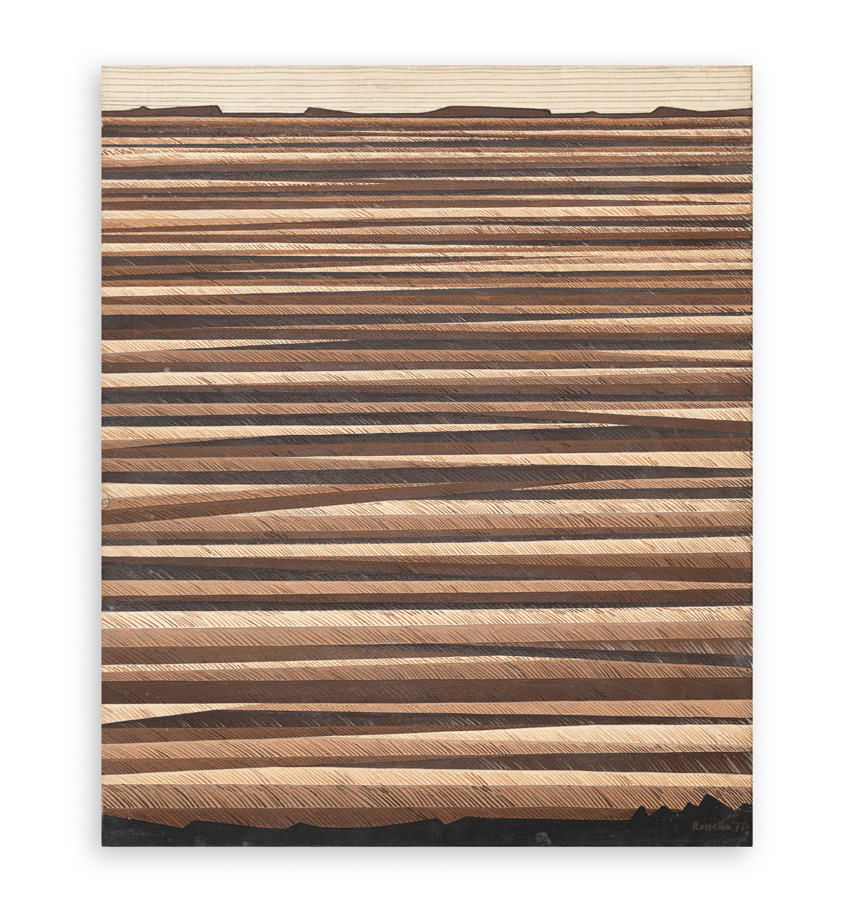 MARIO ROSSELLO ( 1927-2000) - Senza Titolo, 1977