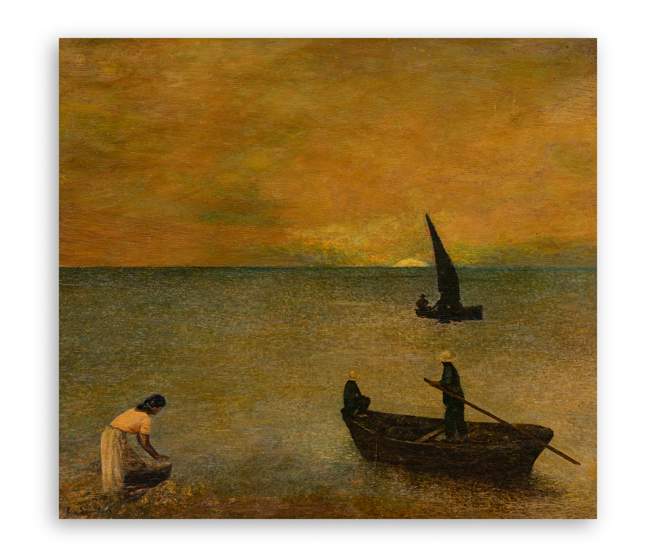 LOUIS SABATTIER (1863-1935) - Senza Titolo