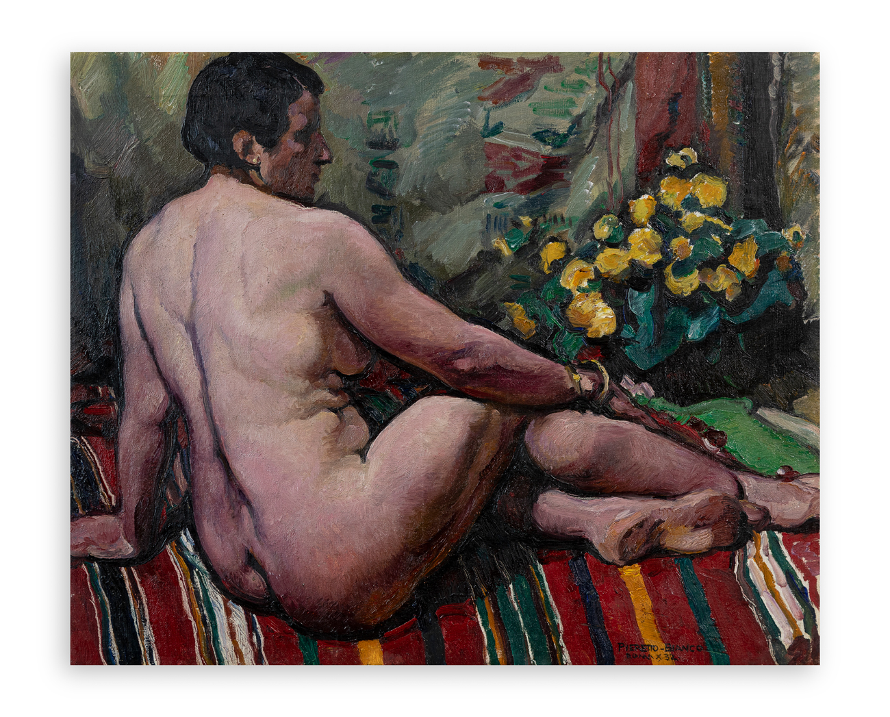 PIERETTO BIANCO (1875-1937) - Senza Titolo, 1932