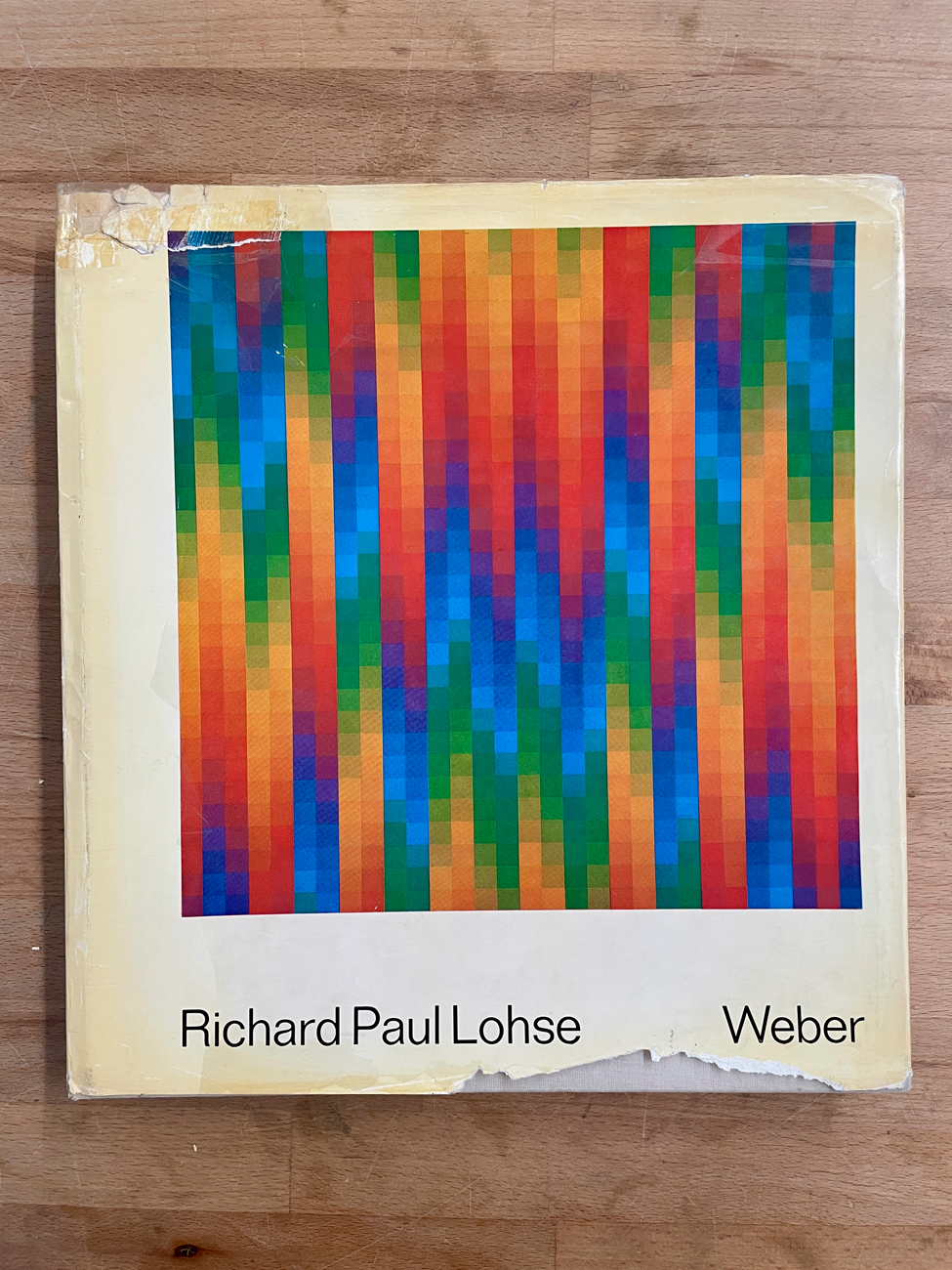 CATALOGHI AUTOGRAFATI (RICHARD PAUL LOHSE) - Richard Paul Lohse. Ordres modulaires et sériels, 1973