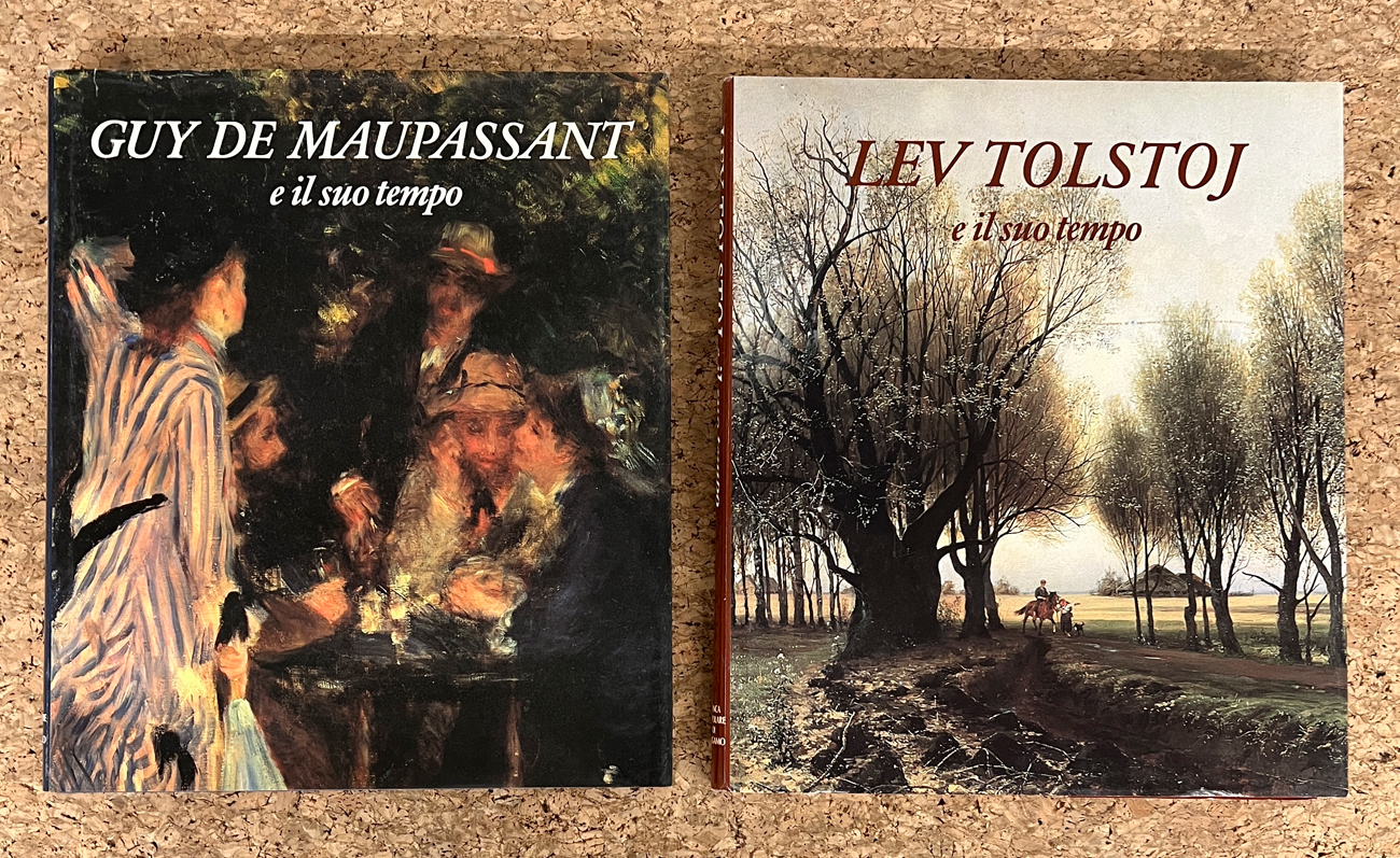GUY DE MAUPASSANT E LEV TOLSTOJ - Lotto unico di 2 cataloghi