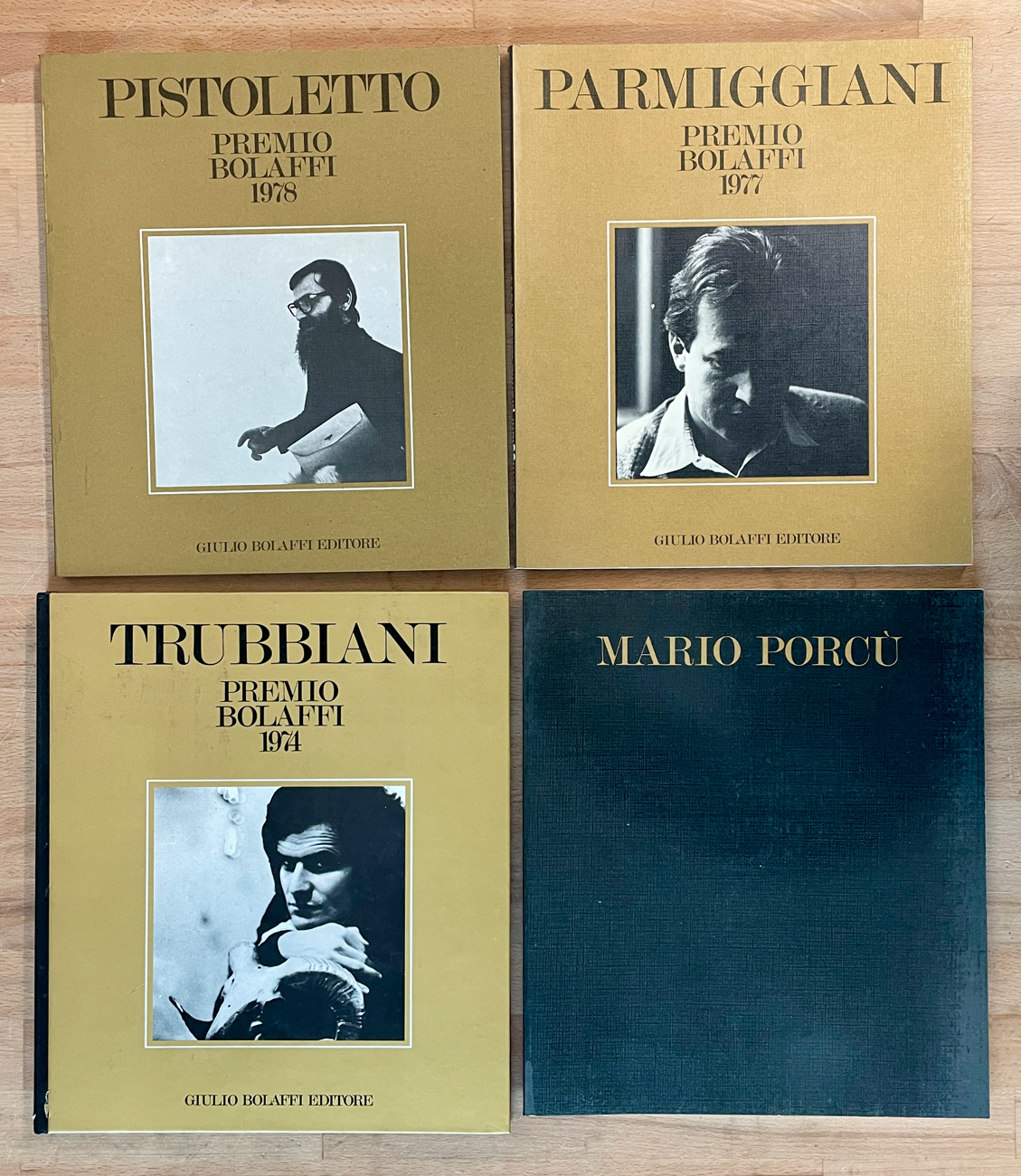 ARTISTI ITALIANI DEL DOPOGUERRA - Lotto unico di 4 cataloghi