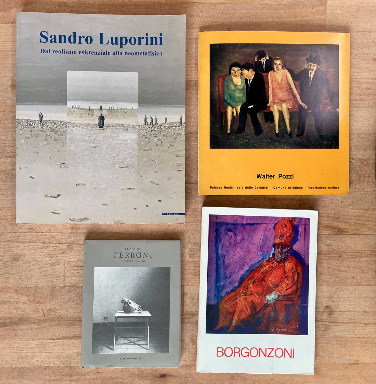 FIGURAZIONE ITALIANA DEL DOPOGUERRA - Lotto unico di 4 cataloghi