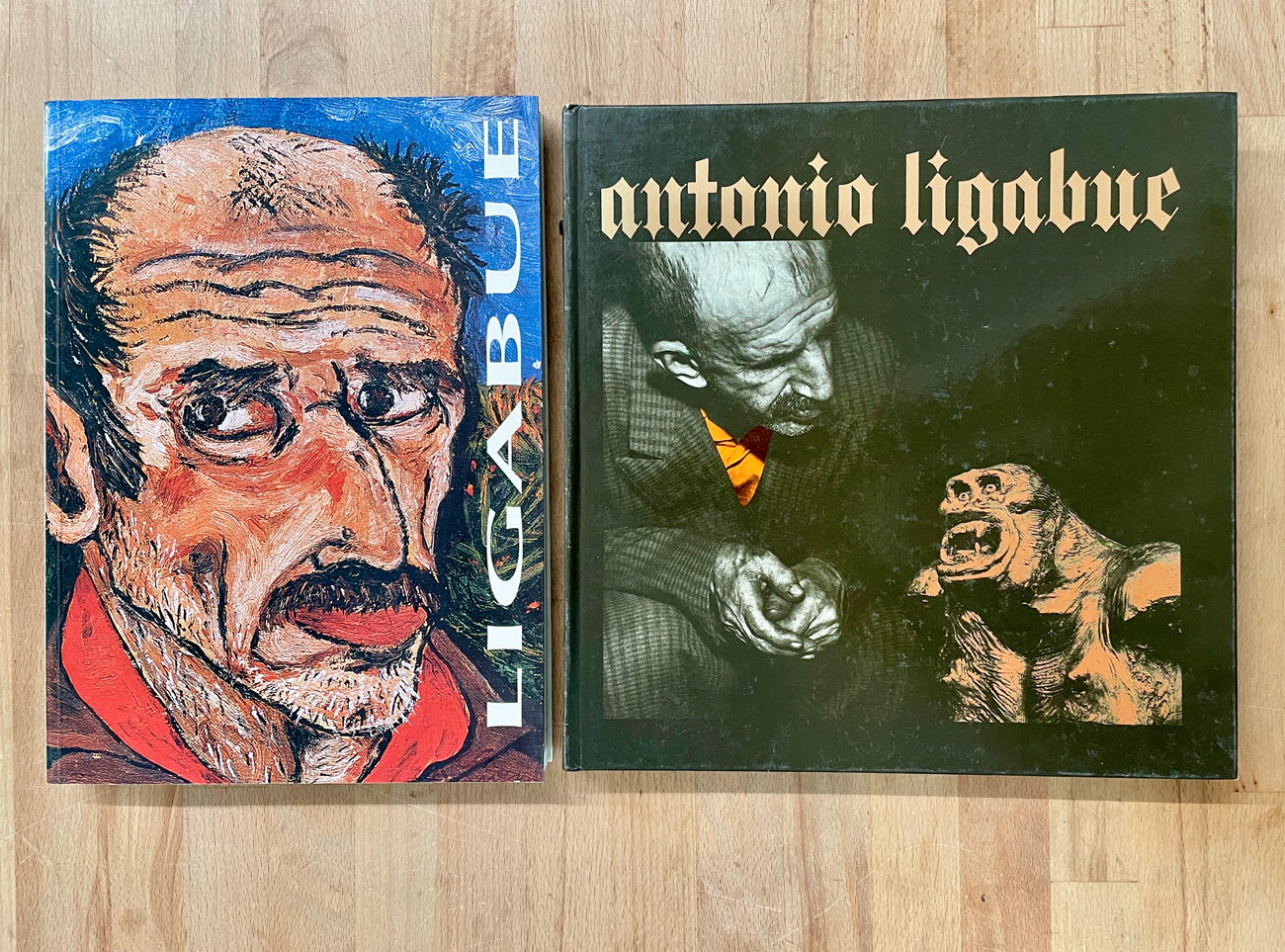 ANTONIO LIGABUE - Lotto unico di 2 cataloghi