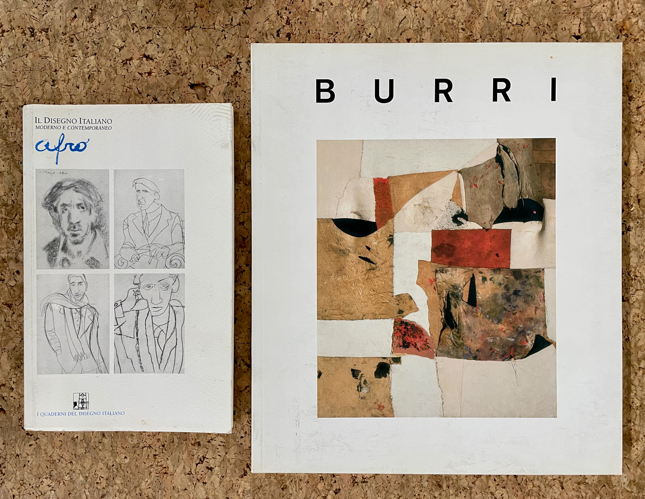 ALBERTO BURRI E AFRO - Lotto unico di 2 cataloghi