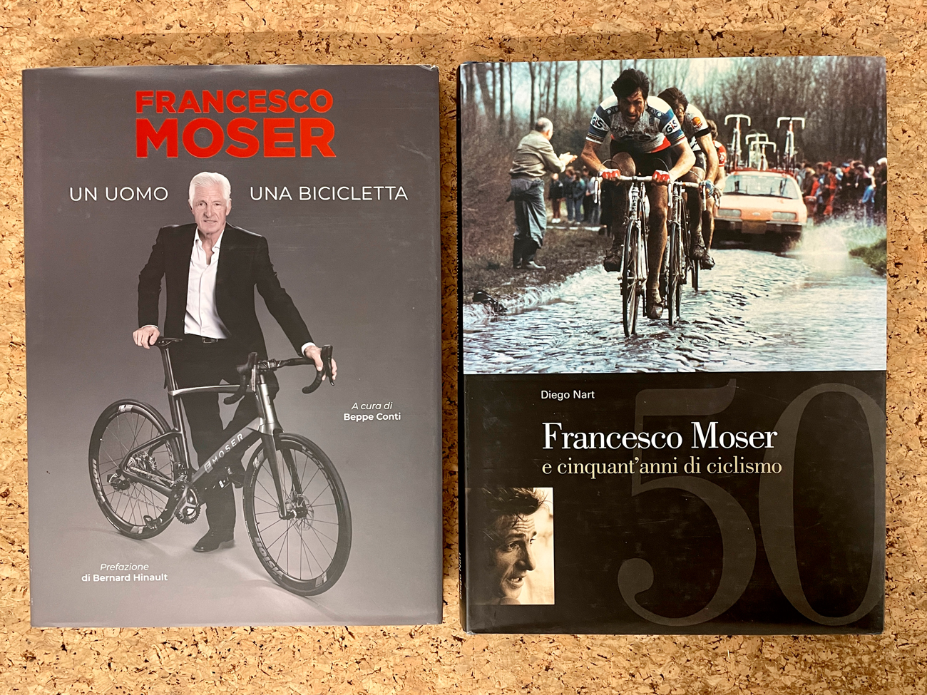 FOTOGRAFIA (FRANCESCO MOSER) - Lotto unico di 2 cataloghi, di cui uno autografato
