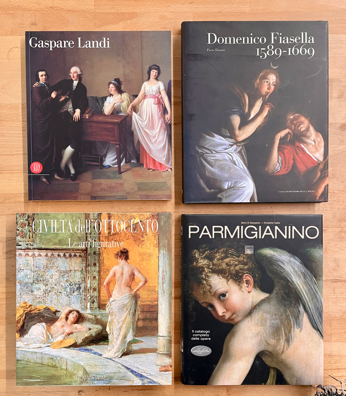 PITTURA ANTICA ITALIANA - Lotto unico di 4 cataloghi