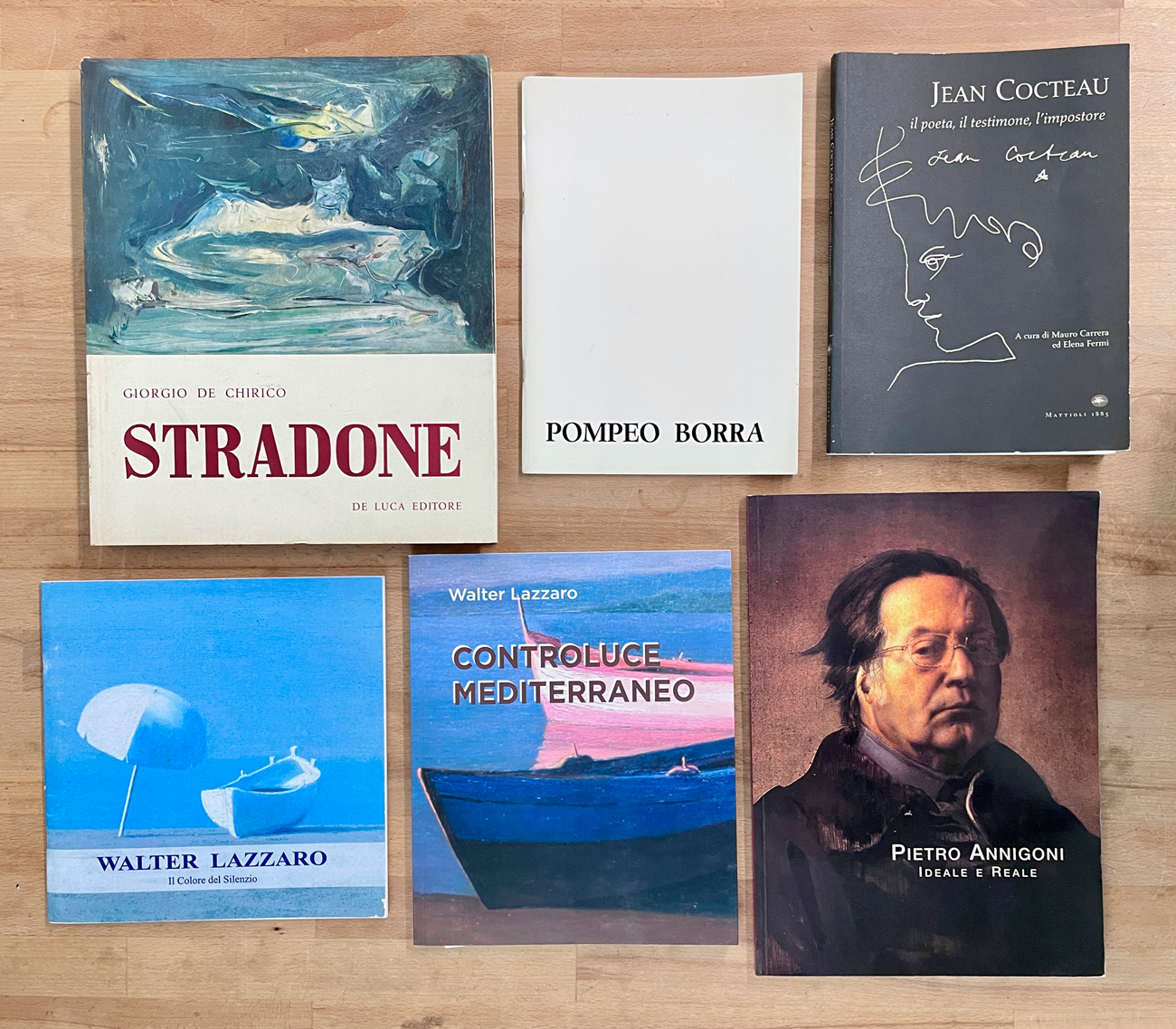 ARTE FIGURATIVA DEL DOPOGUERRA - Lotto unico di 6 cataloghi