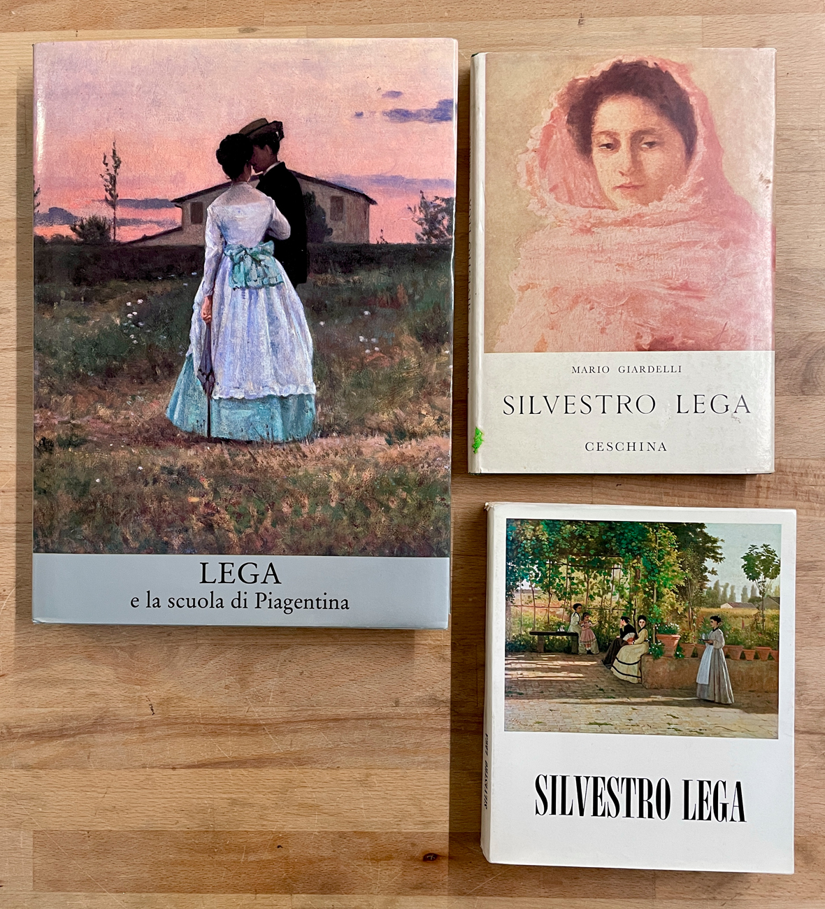 SILVESTRO LEGA  - Lotto unico di 3 cataloghi