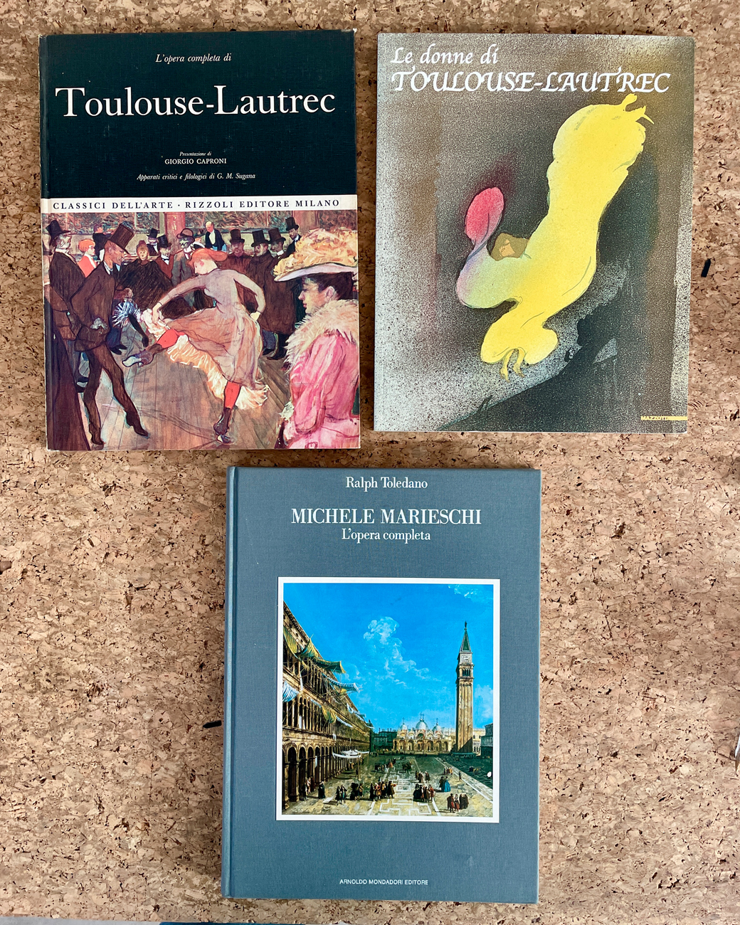 HENRI DE TOULOUSE-LAUTREC E MICHELE MARESCALCHI - Lotto unico di 3 cataloghi