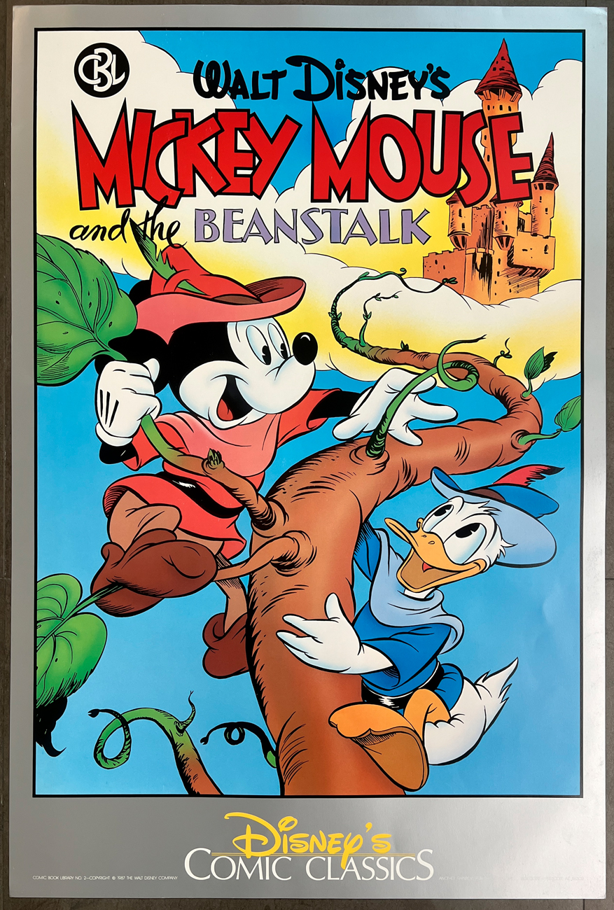 LOCANDINE VINTAGE (WALT DISNEY) - Lotto unico di 2 locandine vintage