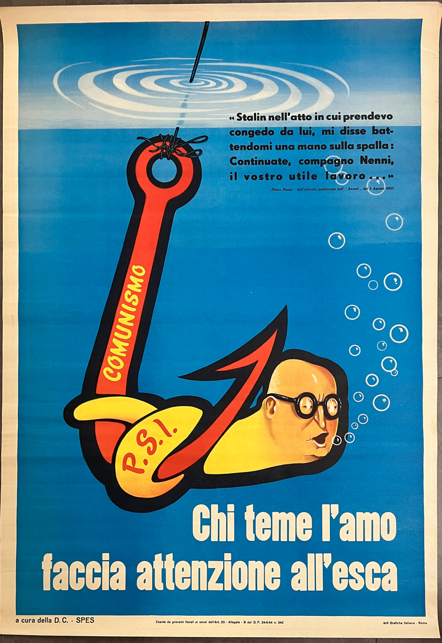 LOCANDINE POLITICHE - Lotto unico di 3 locandine