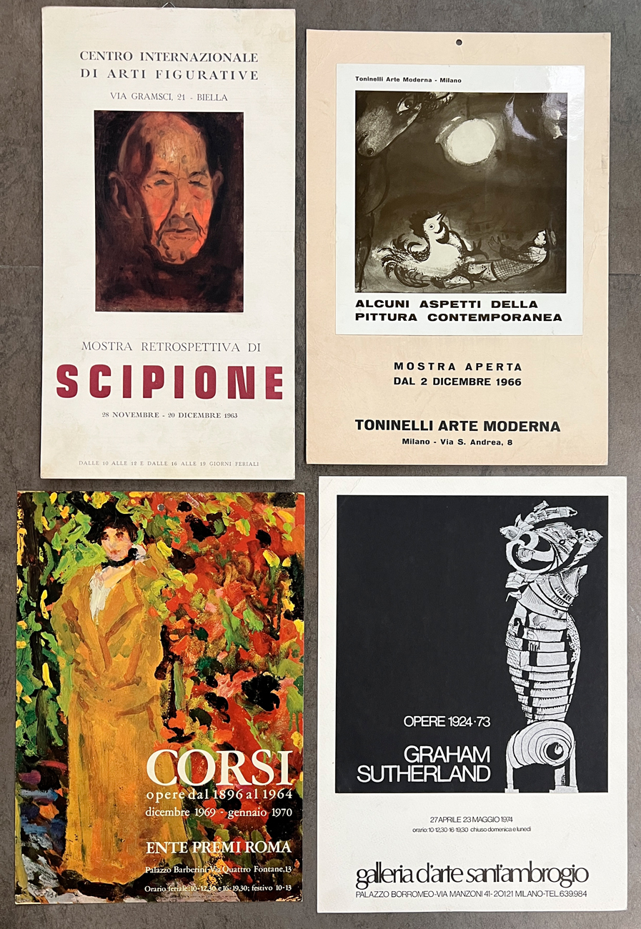 LOCANDINE D'ARTE - Lotto unico composto da numerose locandine