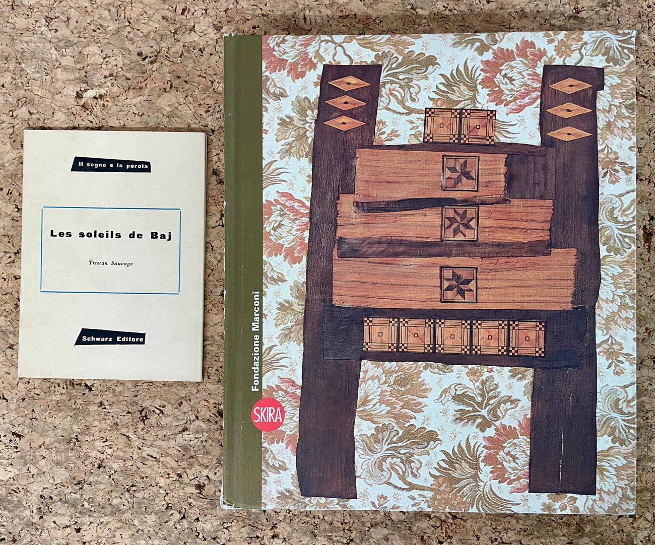 ENRICO BAJ - Lotto unico di 2 cataloghi: