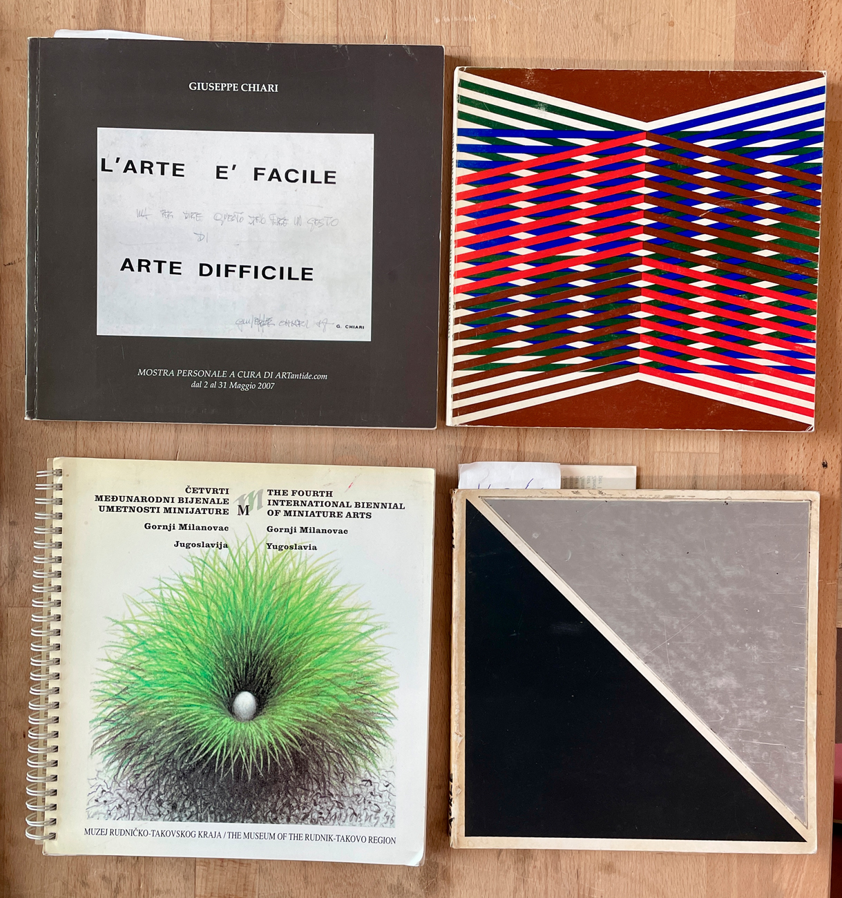 COLLETTIVE D’ARTE - Lotto unico di 4 cataloghi