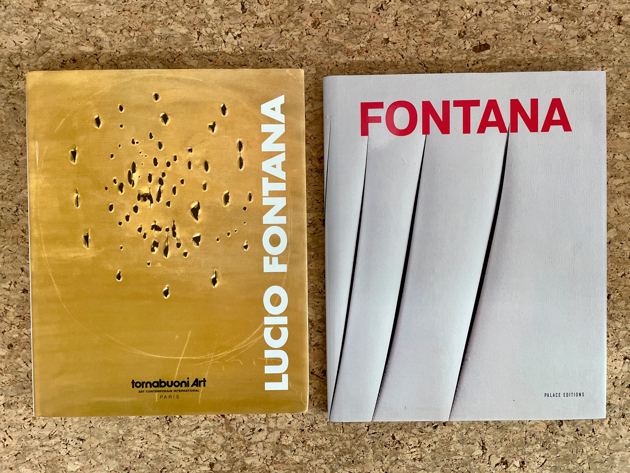 LUCIO FONTANA - Lotto unico di 2 cataloghi