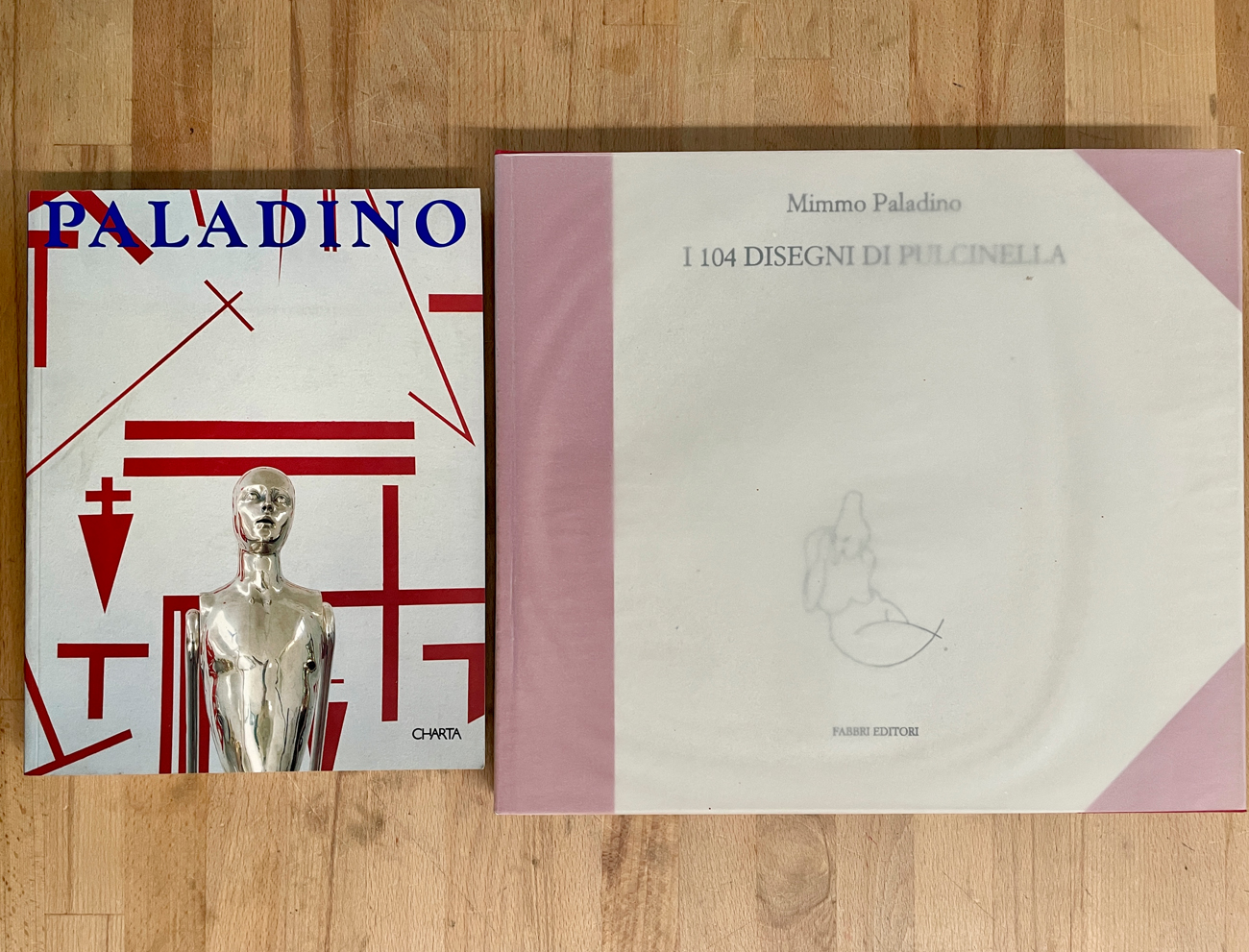 MIMMO PALADINO - Lotto unico di 2 cataloghi