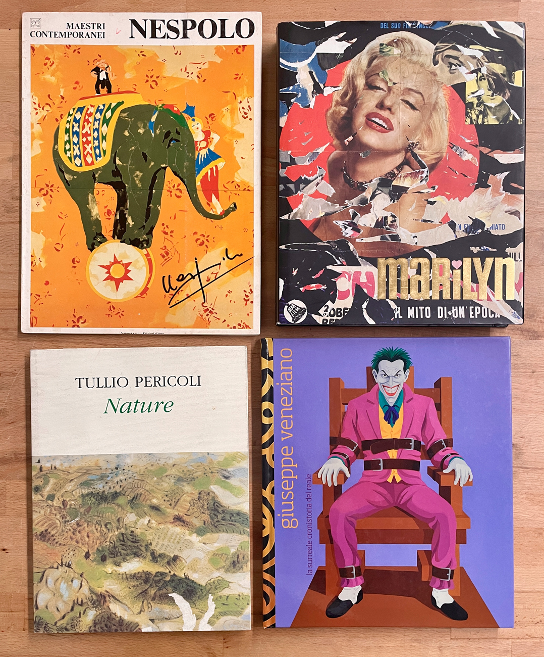 ARTE CONTEMPORANEA - Lotto unico di 4 cataloghi