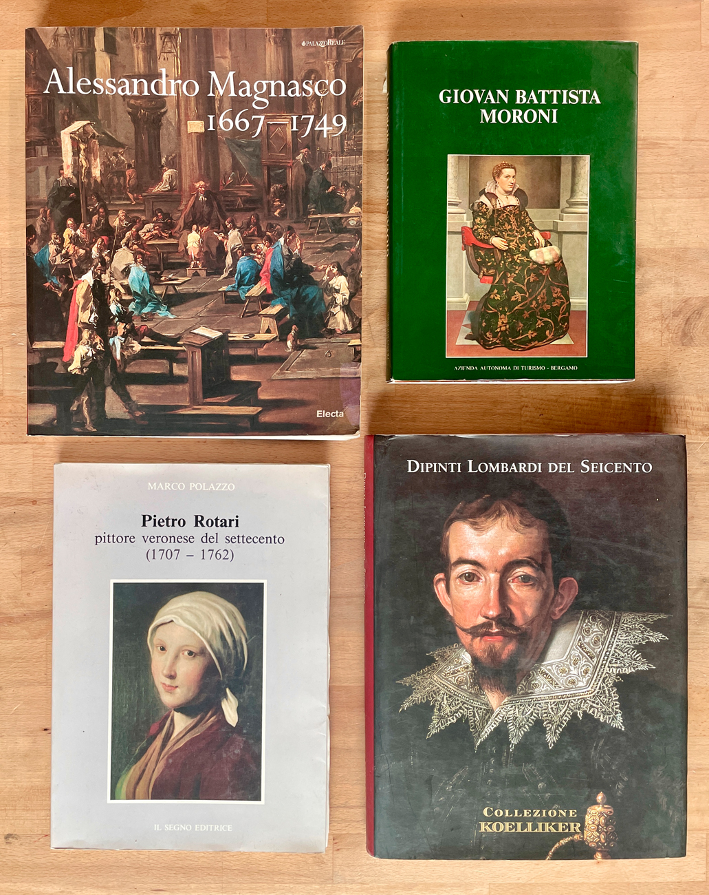 PITTURA DEL SEICENTO E DEL SETTECENTO - Lotto unico di 4 cataloghi