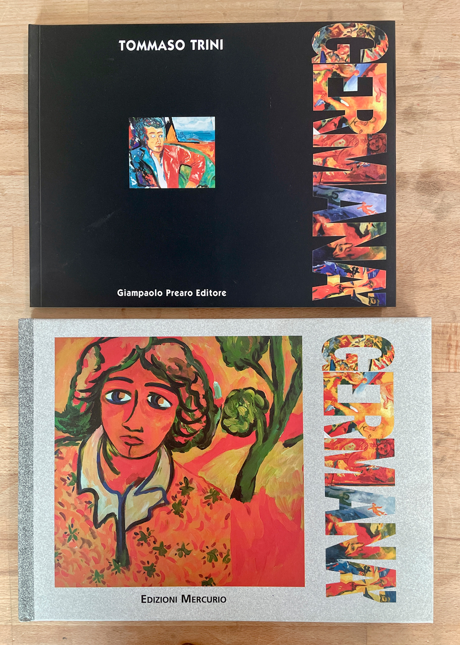 MIMMO GERMANÀ - Lotto unico di 2 cataloghi