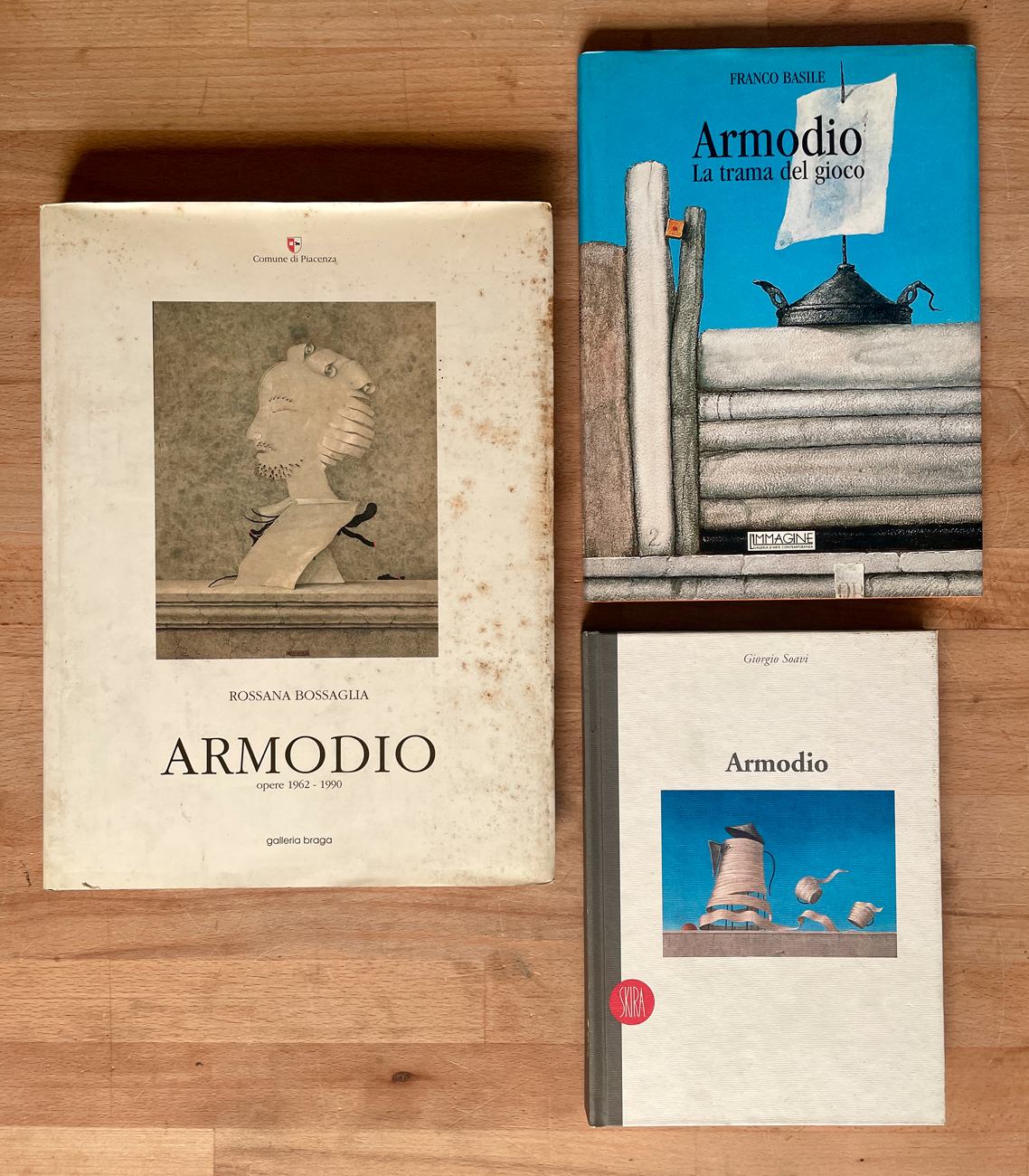 ARMODIO - Lotto unico di 3 cataloghi