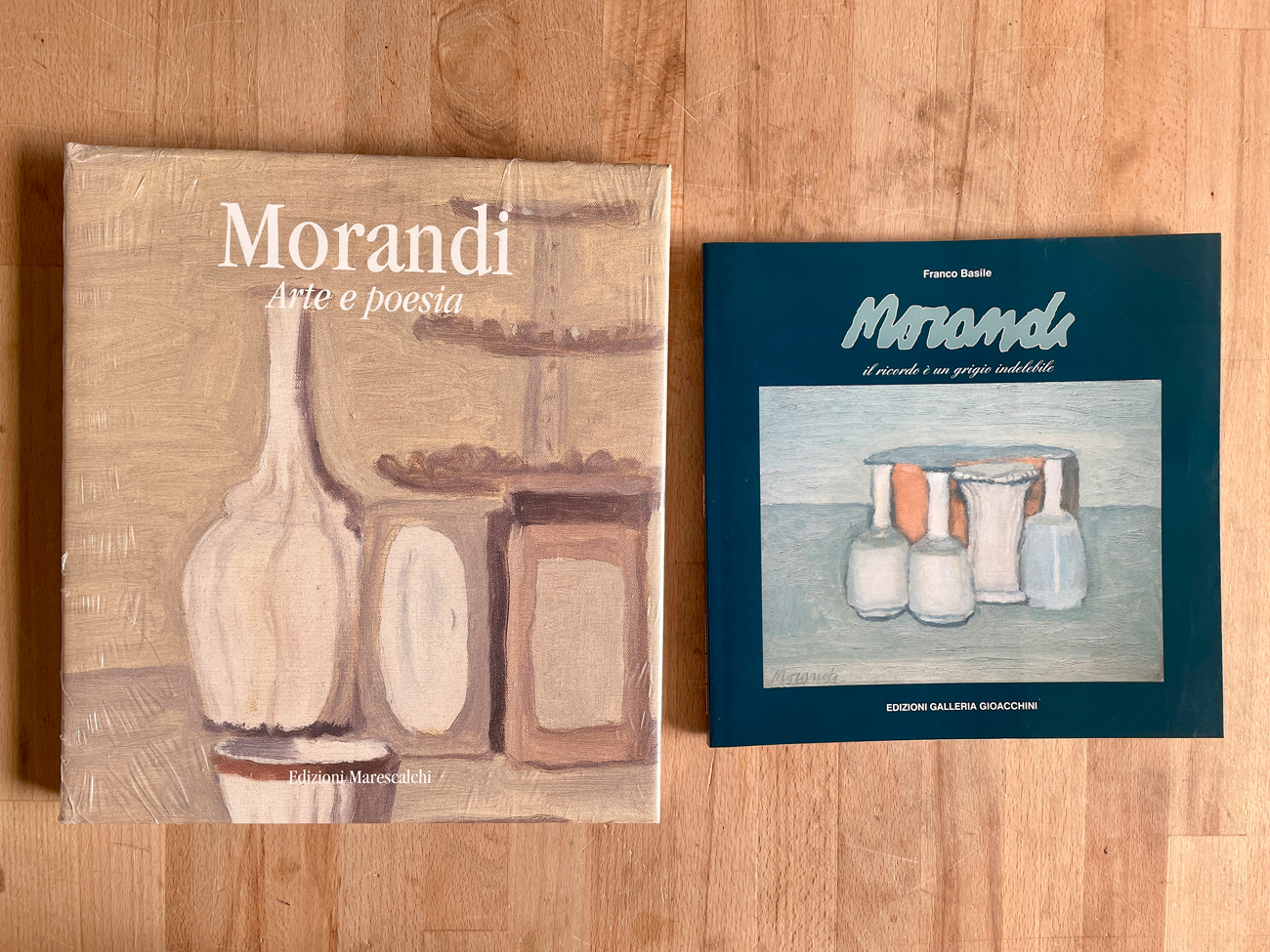 GIORGIO MORANDI - Lotto unico di 2 cataloghi