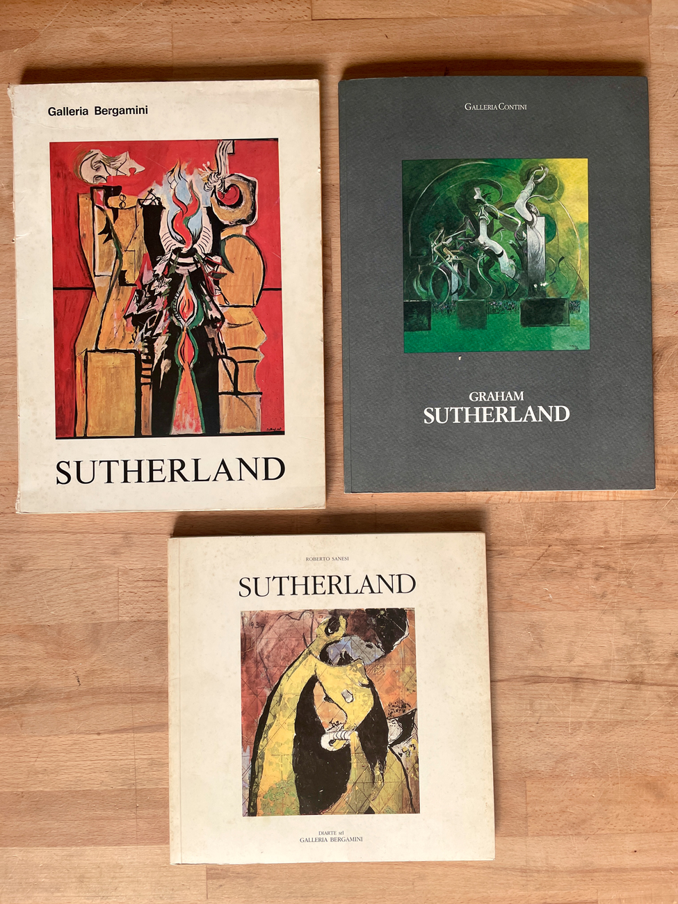 GRAHAM SUTHERLAND - Lotto unico di 3 cataloghi