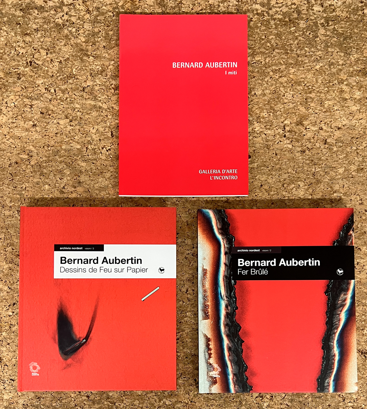 BERNARD AUBERTIN - Lotto unico di 3 cataloghi