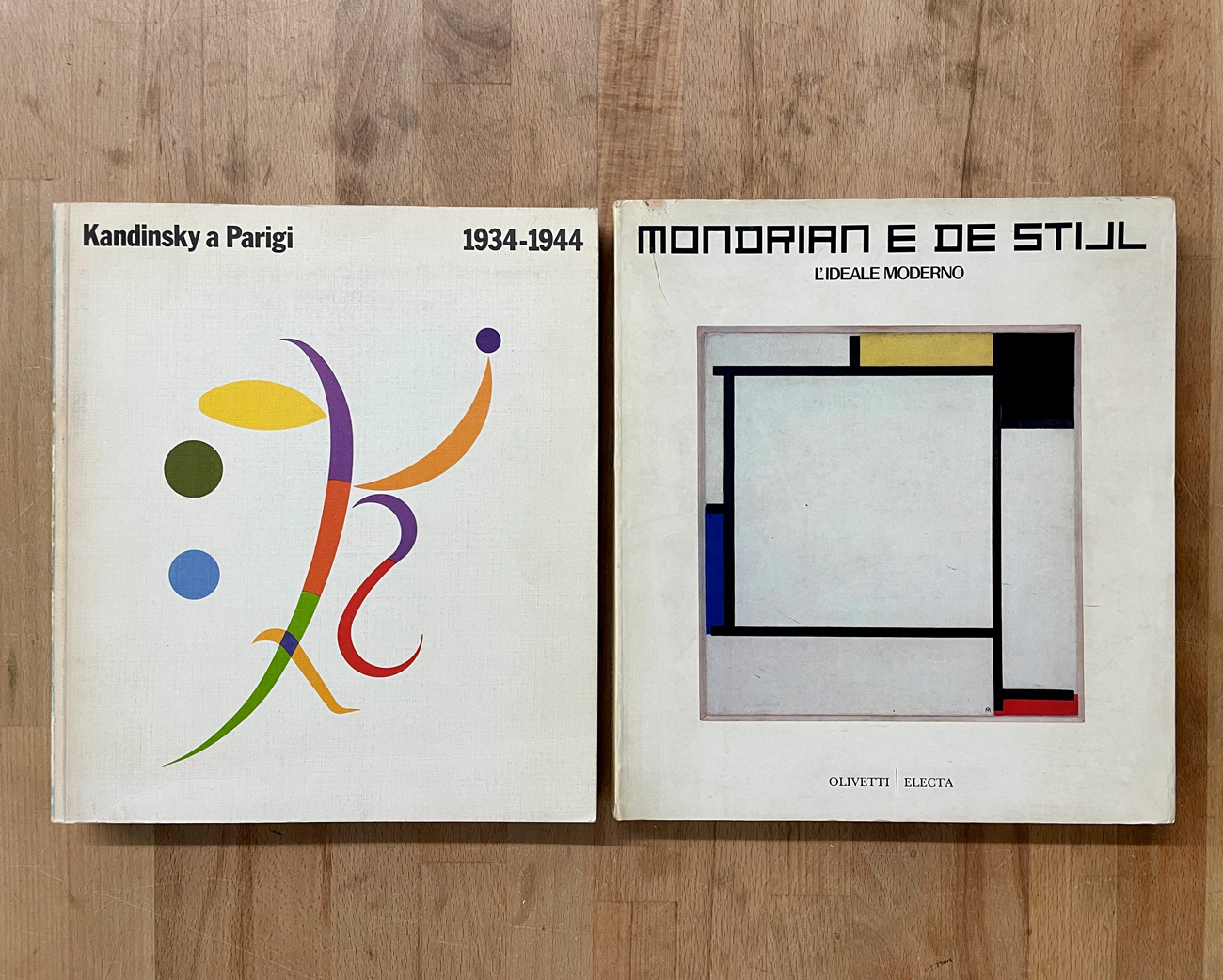 KANDINSKY, MONDRIAN E DE STIJL - Lotto unico di 2 cataloghi