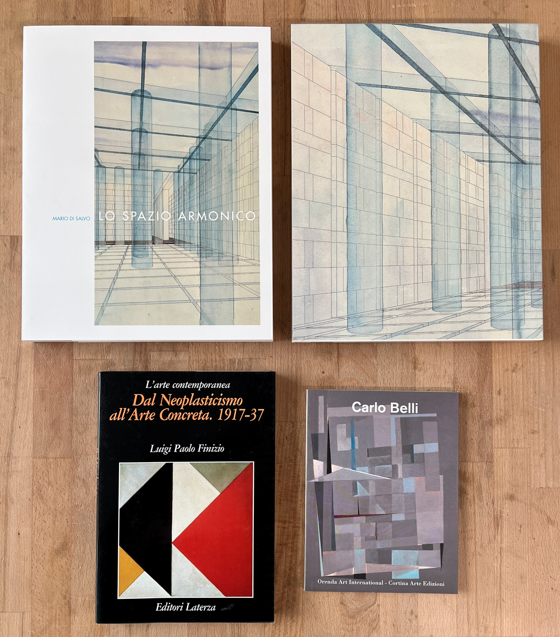 ASTRATTISMO COMASCO E ARTE CONCRETA - Lotto unico di 3 cataloghi