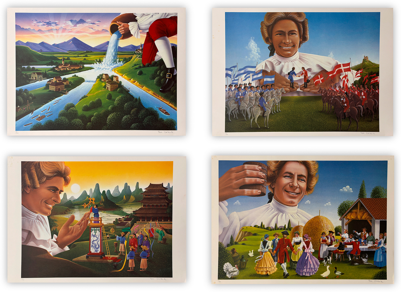 TOMISLAV SPICKIC (1932) - Lotto unico composto da 4 litografie