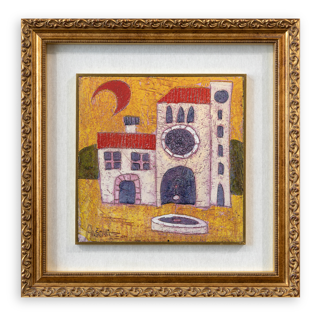 FRANCO ANSELMI (1950) - Il castello