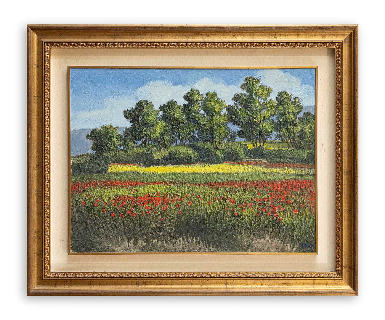 PAOLO CAPONI (1957) - Paesaggio Toscano