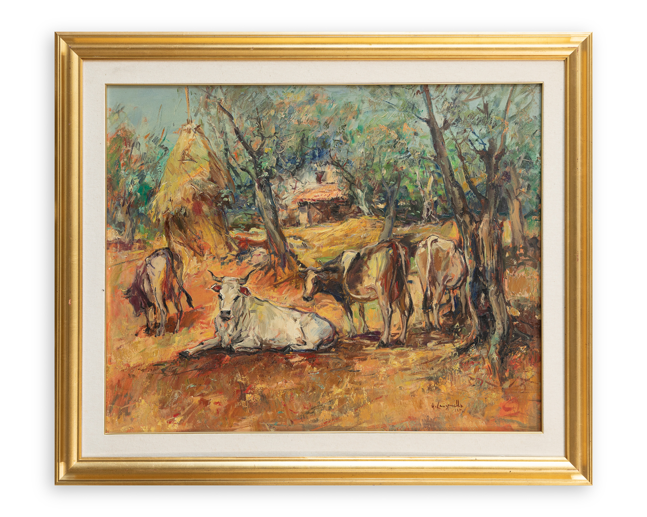 NICOLA CANZANELLA (1929-2014) - Paesaggio 