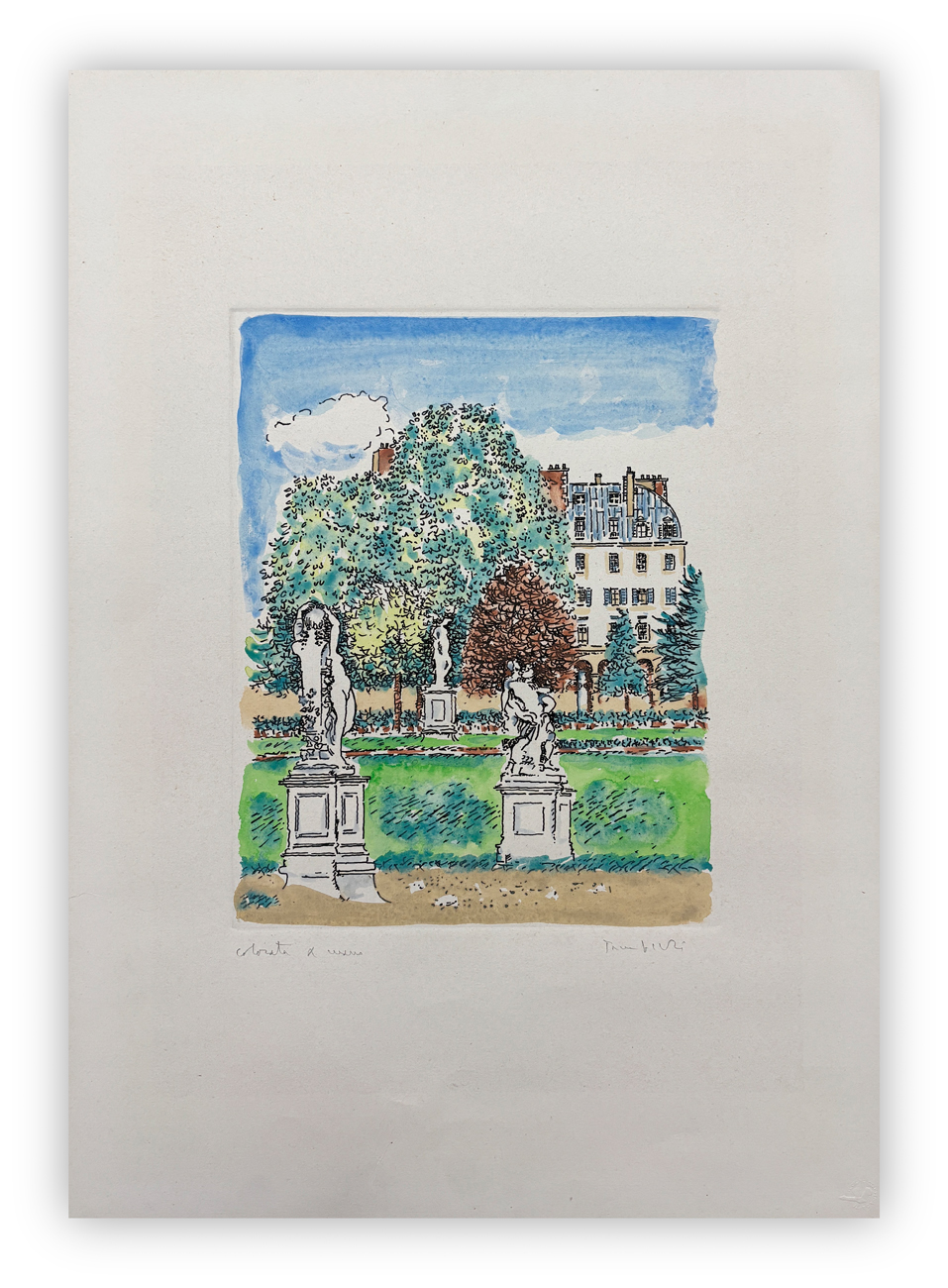 ORFEO TAMBURI (1910-1994) - Senza Titolo