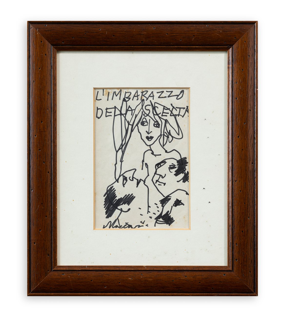 MINO MACCARI (1898-1989) - L'imbarazzo della scelta