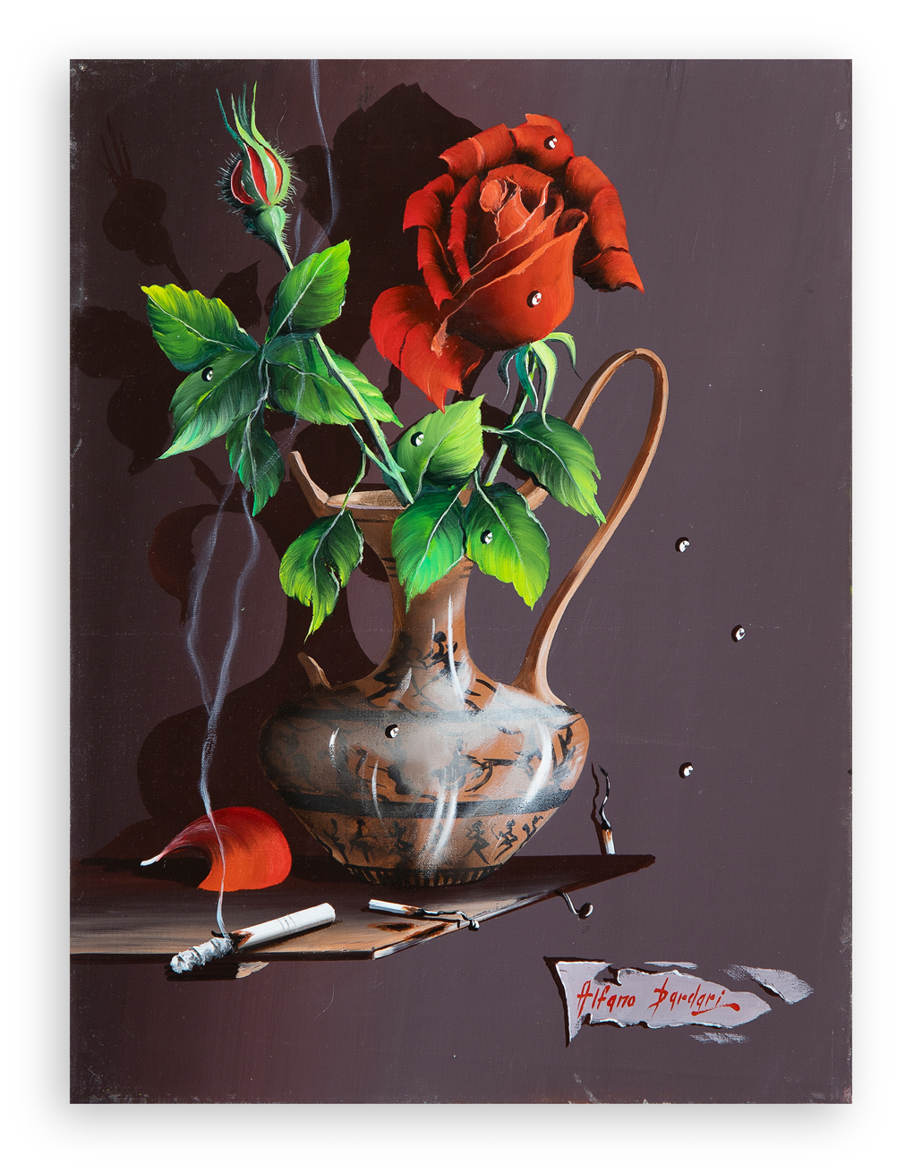 ALFANO DARDARI (1924-1988) - Senza Titolo, 1977