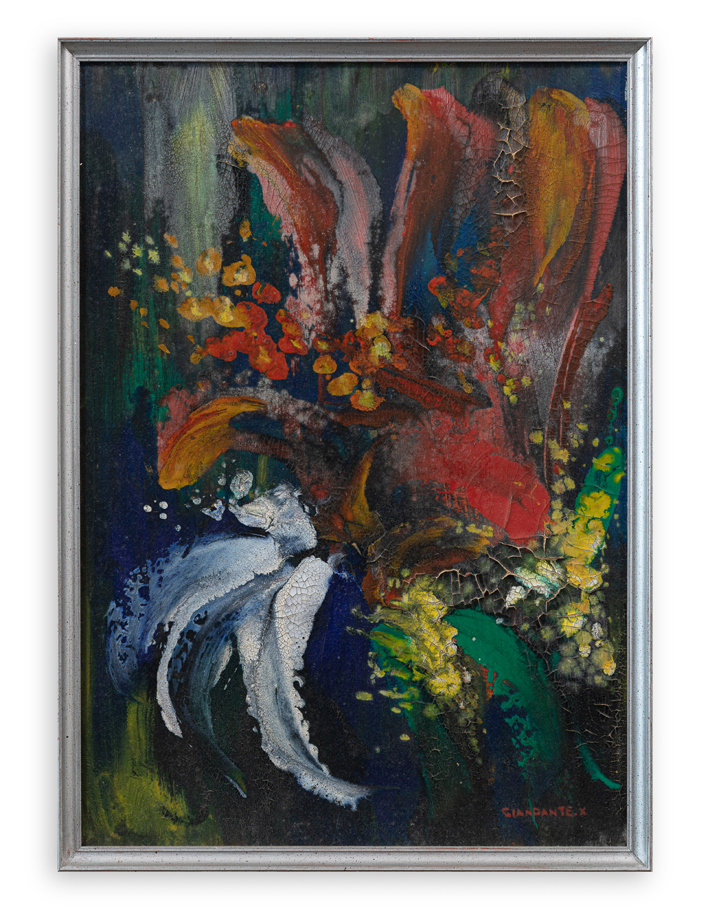 GIANDANTE X (1900-1984) - Senza Titolo (Fiori)