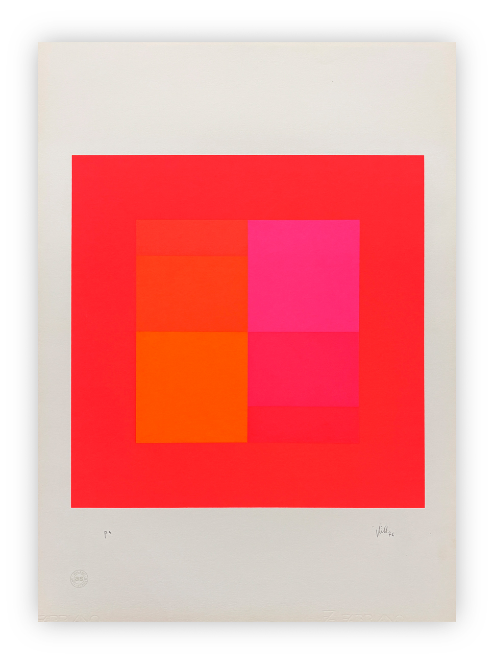 JAKOB BILL (1942) - International mappe, 1976