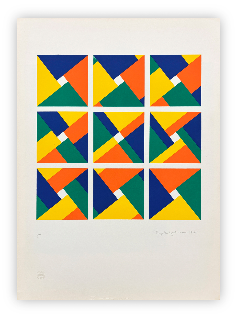 SHIZUKO YOSHIKAWA (1934-2019) - International mappe, 1975
