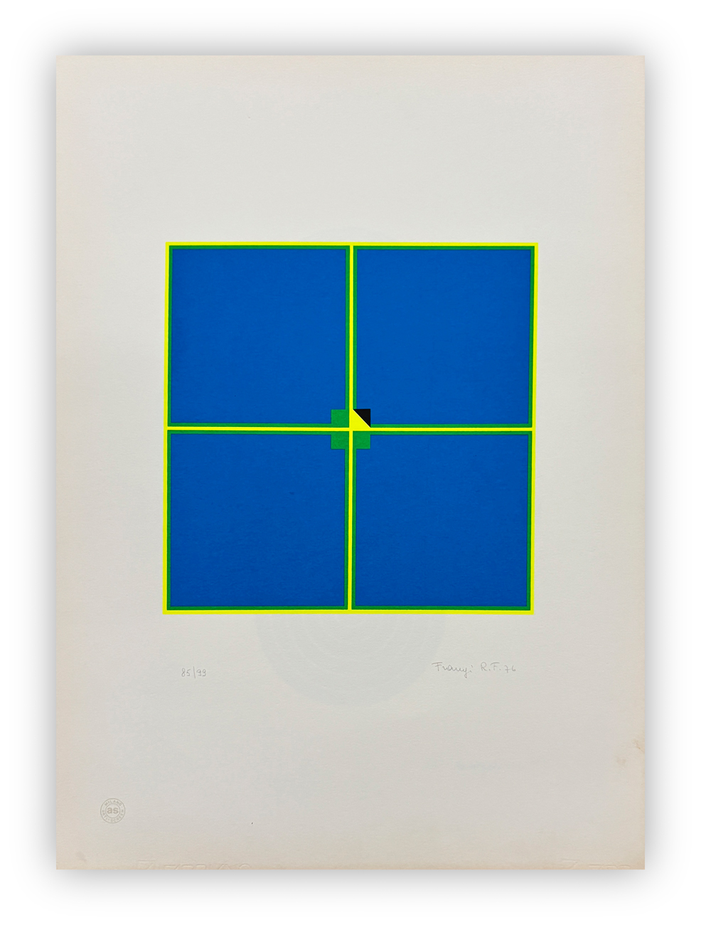 REALE FRANCO FRANGI (1933) - Senza Titolo, 1976
