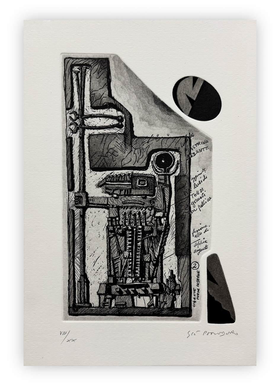 GIÒ POMODORO (1930-2002) - Senza Titolo