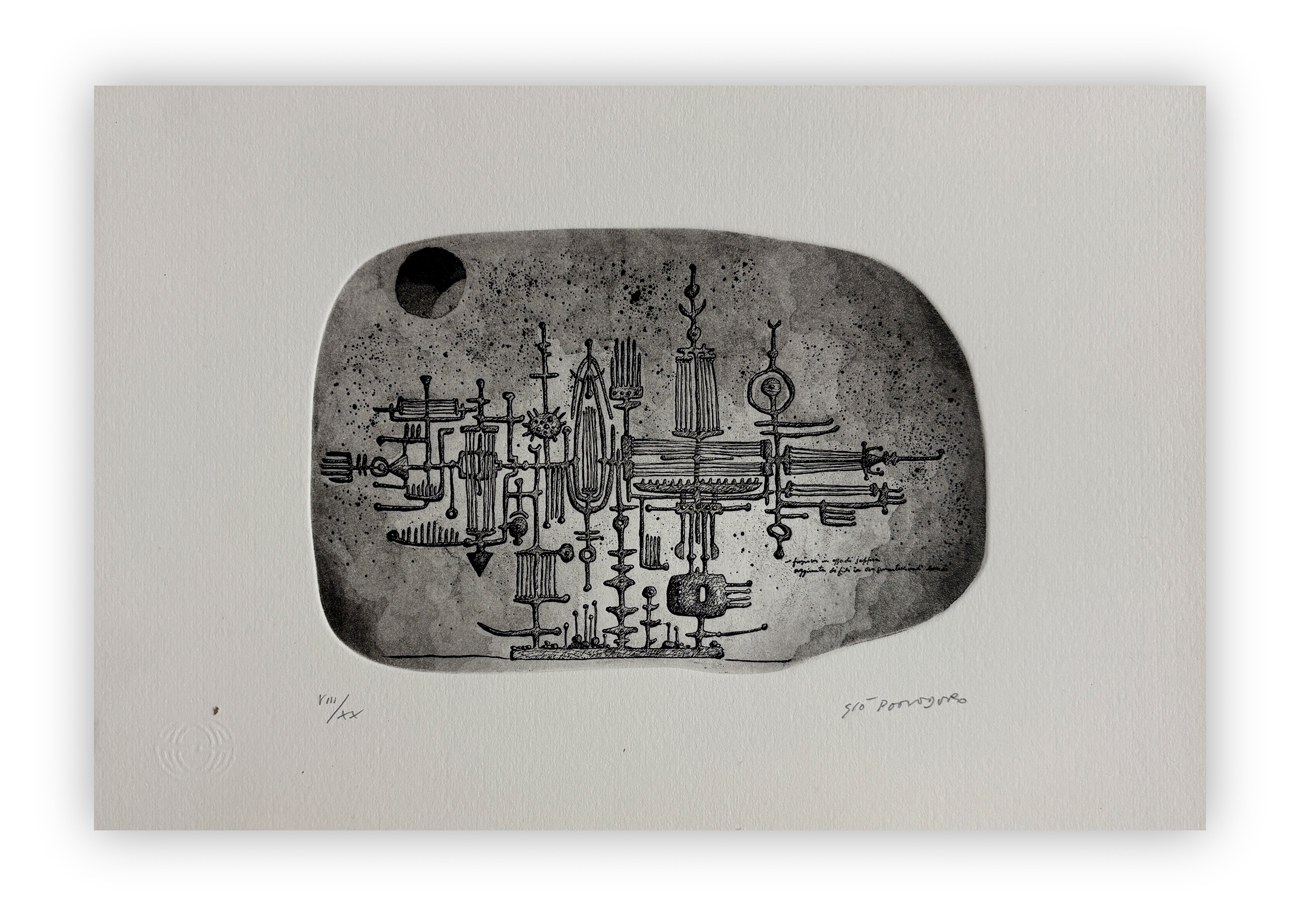 GIÒ POMODORO (1930-2002) - Senza Titolo