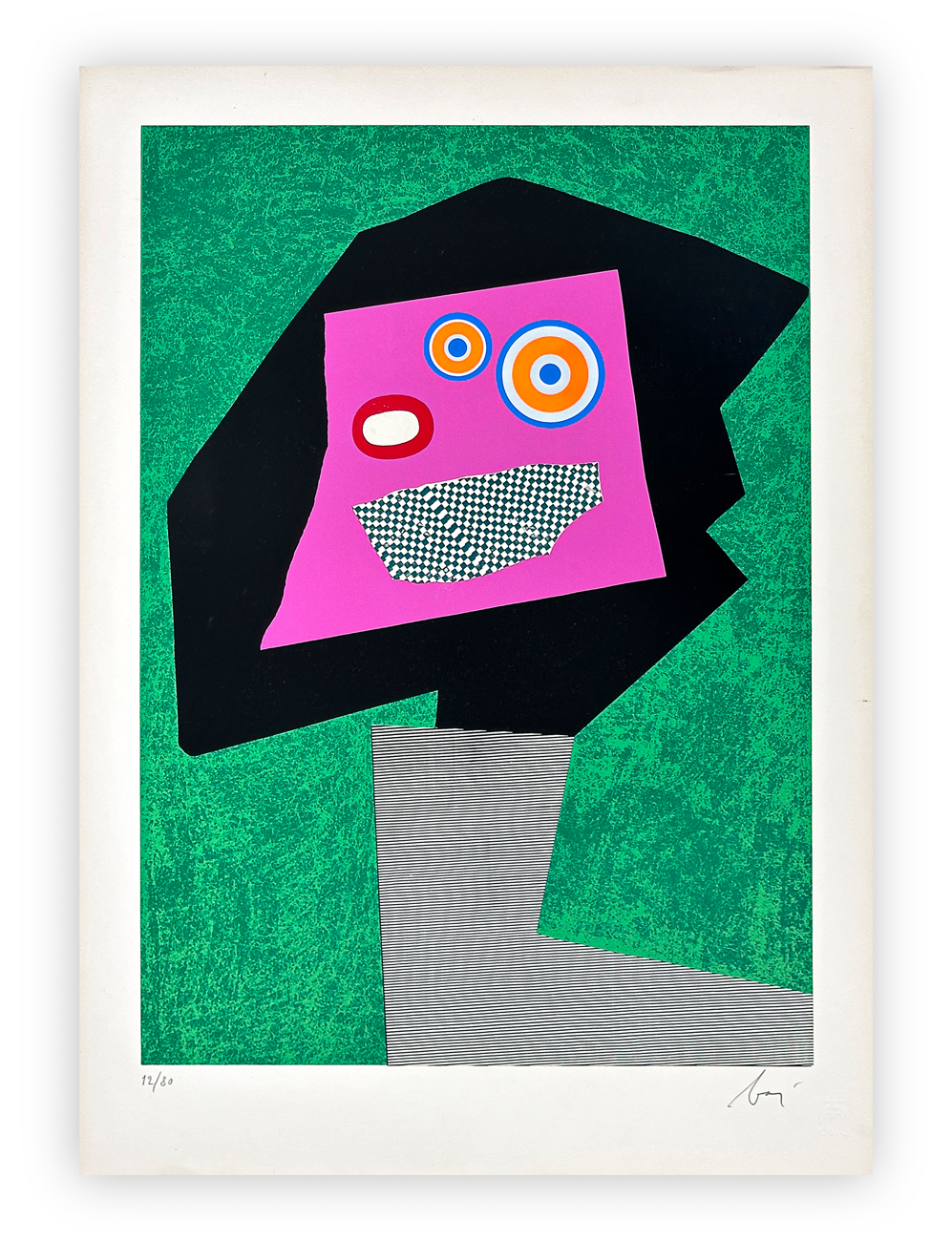 ENRICO BAJ (1927-2003) - Personaggio, 1969
