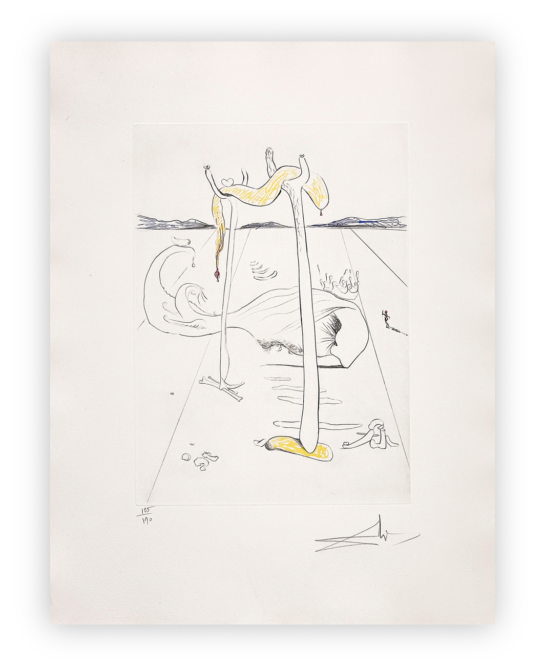 SALVADOR DALÌ (1904-1989) - Senza Titolo, 1974